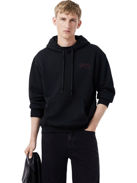 Lacoste Ανδρικό Φούτερ Μαύρο SH9987031