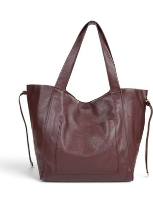 Passaggio Leather Valentina Τσάντα Ώμου Μπορντό 5027-KR-06