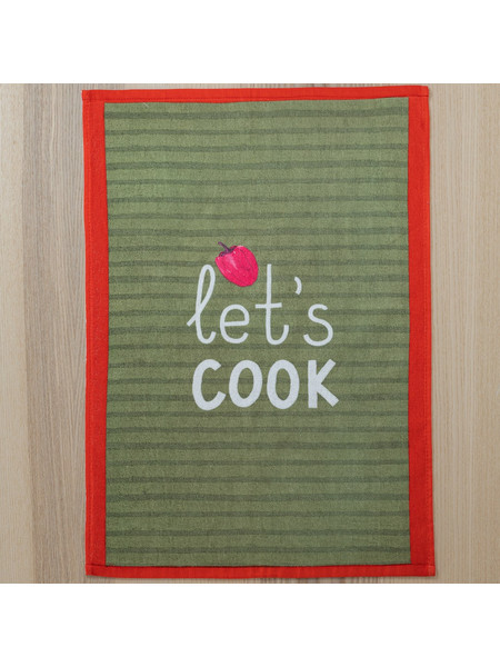 Πετσέτα Κουζίνας 100% Βαμβάκι 40x60cm Let's Cook