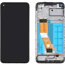 Αυθεντική Οθόνη Samsung A04S A047 Black (Samsung Service Pack GH82-29805A GH82-29806A)