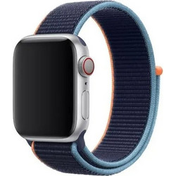 Devia Deluxe Sport3 Λουράκι Υφασμάτινο Deep Blue (Apple Watch 38 / 40 / 41mm)