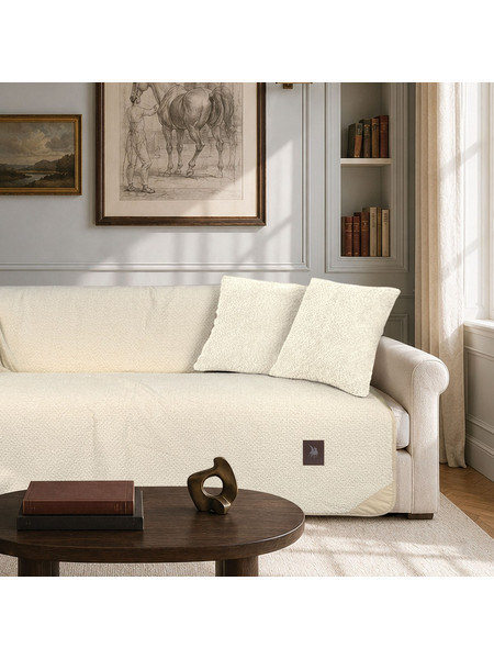 Ριχτάρι Chenille-Fleece Διθέσιος 170x250εκ. Premium 3993 White Greenwich Polo Club - Greenwich Polo Club - 206182503993