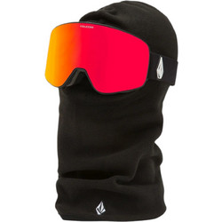 VOLCOM POWCLAVA POLAR HOOD BLACK