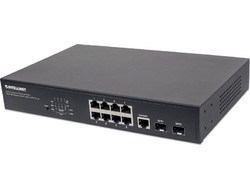 Intellinet 561167 Managed L2 Switch με 8 Θύρες Ethernet 1000Mbps και 2 SFP θύρες