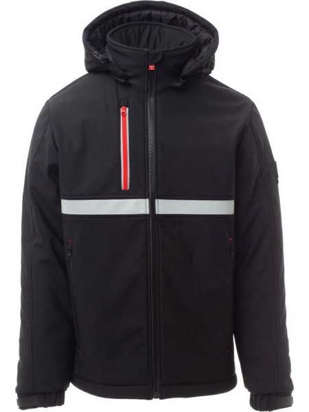 Μπουφάν Softshell Payper - Wise Pad - BLACK