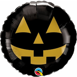 Μπαλόνι Foil 18" Jack Face Black & Gold