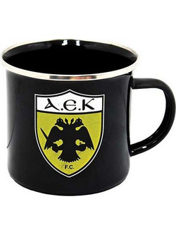 Κούπα Εμαγιέ Back Me Up Με ΑΕΚ Official 350ml | 586-00130