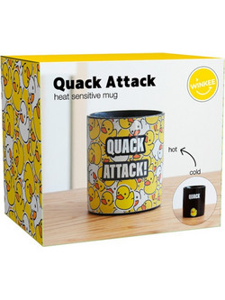 Winkee Κούπα που Αλλάζει Χρώμα με τη Θερμοκρασία Quack Attack - 18732