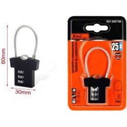 KMT Λουκέτο με Συνδυασμό 25mm - Coded Lock-9367784-215519