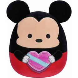 Mickey Mouse Με με Καρδιά Αγίου Βαλεντίνου Squishmallow Λούτρινο 20cm