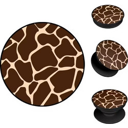 Sonique Animal Print Series Giraffe 01 Βάση Κινητού Pop Socket