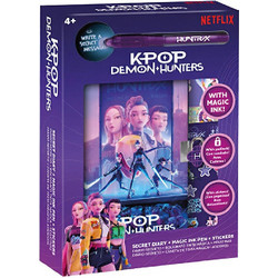 K-Pop Demon Hunters diary with magic ink pen set