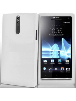 Silicone Case Cover For Sony Xperia S Lt26i White