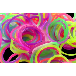 Πολύχρωμα λαστιχάκια Rainbow Loom Bands για βραχιόλια