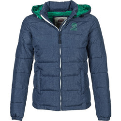 Franklin & Marshall Γυναικείο Μπουφάν Χειμωνιάτικο Puffer Κοντό Navy Μπλε JKWCA506