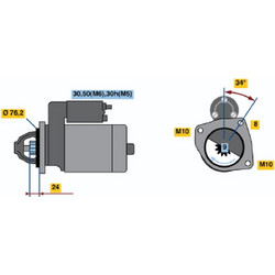 Bosch Μίζα - 0 001 107 442