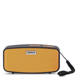Remax RM-M1 Ηχείο Bluetooth 6W με Ραδιόφωνο Πορτοκαλί