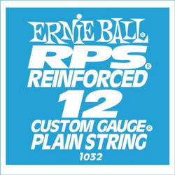 Ernie Ball 1032 RPS Ενισχυμένη Χορδή Ηλεκτρικής Κιθάρας Plain Steel 12"