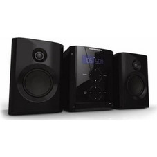 Thomson MIC100BT Ηχοσύστημα Hi-Fi 2.0 20W με CD Player και Bluetooth Black
