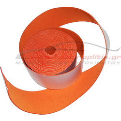 Αυτοκόλλητη βελούδινη ταινία Orange για σπάτουλα 25mmX1m 1τμχ