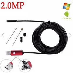 Ενδοσκοπική Aδιάβροχη Mini Kάμερα Usb 10m