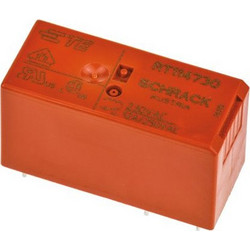 RT114730 SCHRACK Μίνι Ρελέ Πλακέτας 230V AC 1 Επαφής 250V 12A (NO/NC)