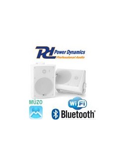 Power Dynamics WS40A Αυτοενισχυόμενα Ηχεία Τοίχου 25W Αδιάβροχα Λευκά (Ζεύγος)