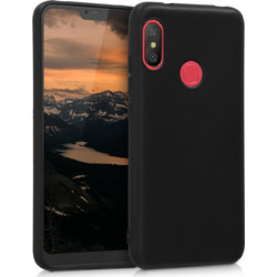 Θήκη σιλικόνης μαύρη για Xiaomi Mi A2 Lite / Redmi 6 Pro by KW (200-103-205)