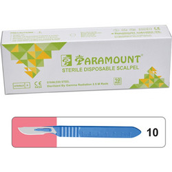 Paramount - No 10 Νυστέρια Mε Λαβή Μιας Χρήσης (10τμχ)