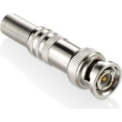 BNC Βύσμα Αρσενικό βίδας Solderless για RG59 BNCM-SO OEM