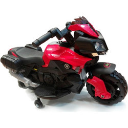 Zita Toys Ηλεκτροκίνητο Παιδικό Μηχανάκι 6V Μαύρο Κόκκινο 017.919R