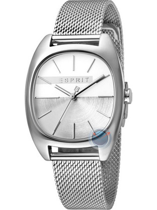 Esprit Infinity Γυναικείο Ρολόι με Ασημί Μεταλλικό Μπρασελέ ES1L038M0075
