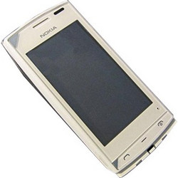 Τζαμάκι αφής με μπροστινό κάλυμμα Nokia 500 White Original