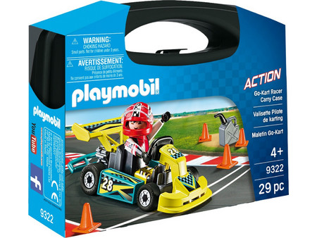 Playmobil Action Βαλιτσάκι Go-Kart για 4+ Ετών 9322
