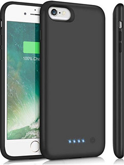 Θήκη Μπαταρία 5000mAh για iPhone 6 plus Μαύρο