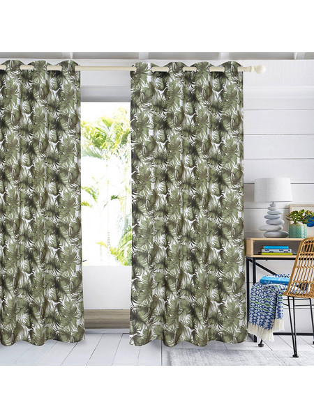 Das Home Κουρτίνα Συσκότισης Floral με Τρουκς 140x260 2179