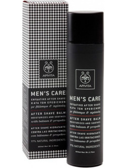 Apivita Mens Care Balsame & Propolis After Shave Balm Χωρίς Οινόπνευμα 100ml