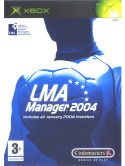 LMA Manager 2004 Used Xbox