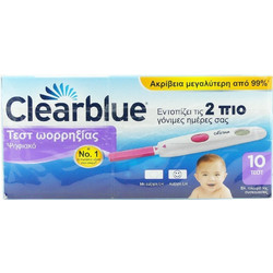 Clearblue Digital Ovulation Τεστ Ωορρηξίας 10τμχ