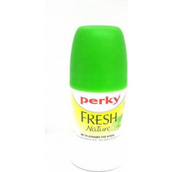 Perky Fresh Nature Φυσικό Αποσμητικό Roll On 48h Χωρίς Αλουμίνιο 50ml