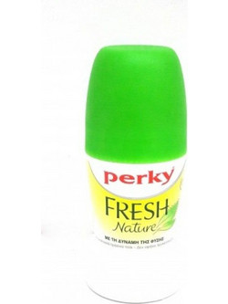 Perky Fresh Nature Φυσικό Αποσμητικό Roll On 48h Χωρίς Αλουμίνιο 50ml