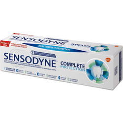 Sensodyne Complete Protection Οδοντόκρεμα για Λεύκανση Προστασία Ούλων & Ευαίσθητα Δόντια κατά της Πλάκας 75ml
