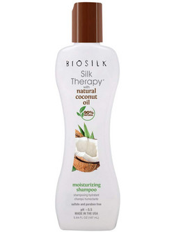 Biosilk Silk Therapy Organic Coconut Oil Σαμπουάν Conditioner & Αφρόλουτρο 167ml