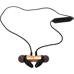 Treqa BT-04 Ακουστικά Bluetooth In Ear Gold