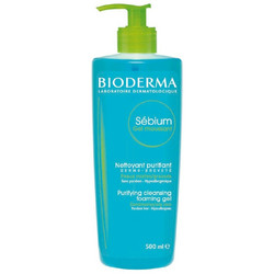 Bioderma Sebium Purifying Cleansing Foaming Gel Καθαρισμού Προσώπου για Ακμή 500ml