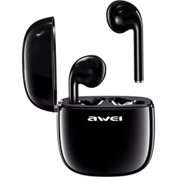 Awei T28 Ακουστικά Bluetooth Earbud Ανθεκτικά στο Νερό Black
