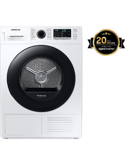 Samsung DV90TA240AE Στεγνωτήριο Ρούχων 9kg A+++ με Αντλία Θερμότητας