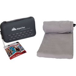 AlpinPro AlpinTec Πετσέτα Microfiber Γκρι 50x100cm