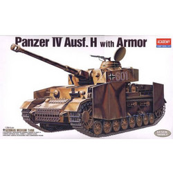 Academy Panzer IV Ausf.H With Armor Πλαστικό Μοντέλο Τανκ 1:35