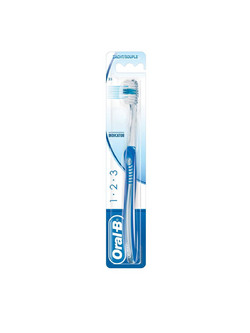 Oral-B 1-2-3 Indicator Medium 35 Οδοντόβουρτσα Μπλε
